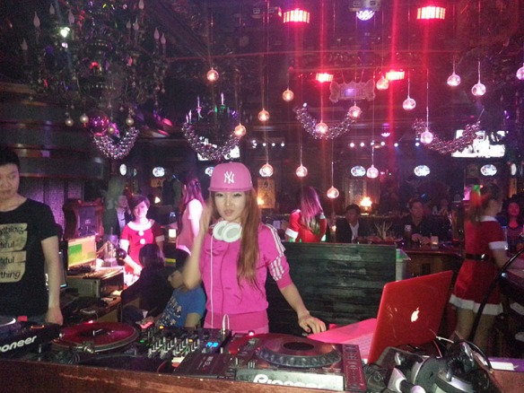DJ at Club Phebe
