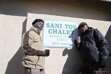 Maluti, at Sani Top Chalet, the highest pub in Africa, Lesotho