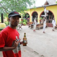 Mosi at Jollyboys Backpackers in Livingstone, Zambia