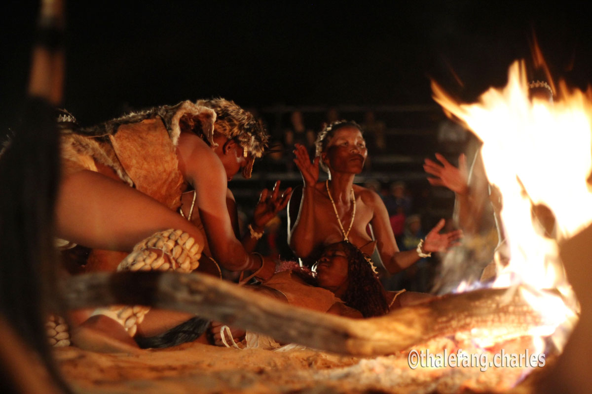 Wcka Bushmen Dance Festival Kgalagadi Botswana Thalefang